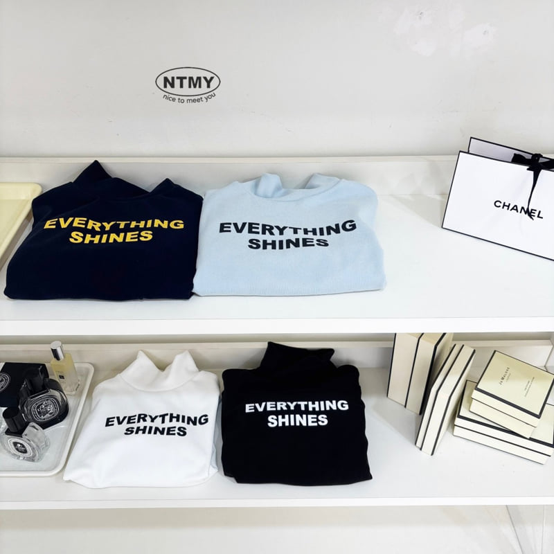 Nice To Meet You - Korean Children Fashion - #fashionkids - Tangtang Turtleneck Tee - 10