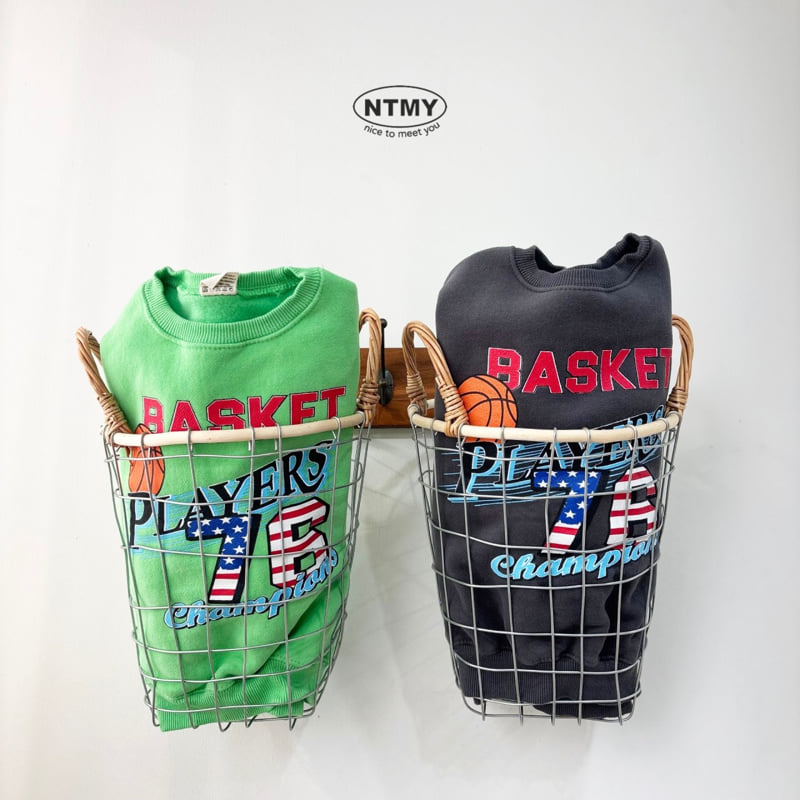 Nice To Meet You - Korean Children Fashion - #fashionkids - Player Sweatshirt - 6