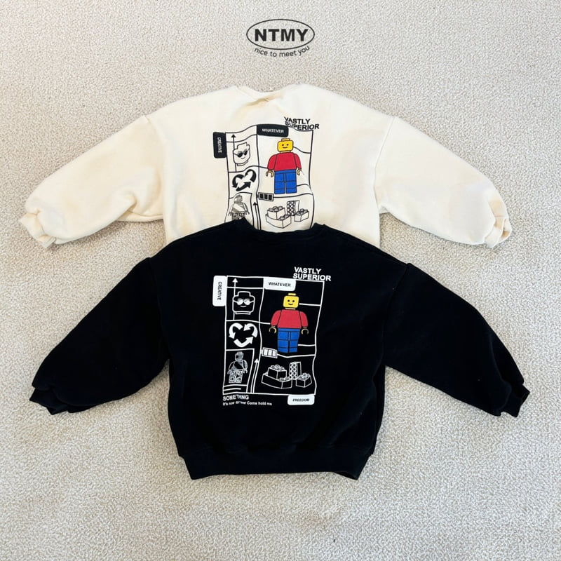 Nice To Meet You - Korean Children Fashion - #fashionkids - Lego Sweatshirt - 11