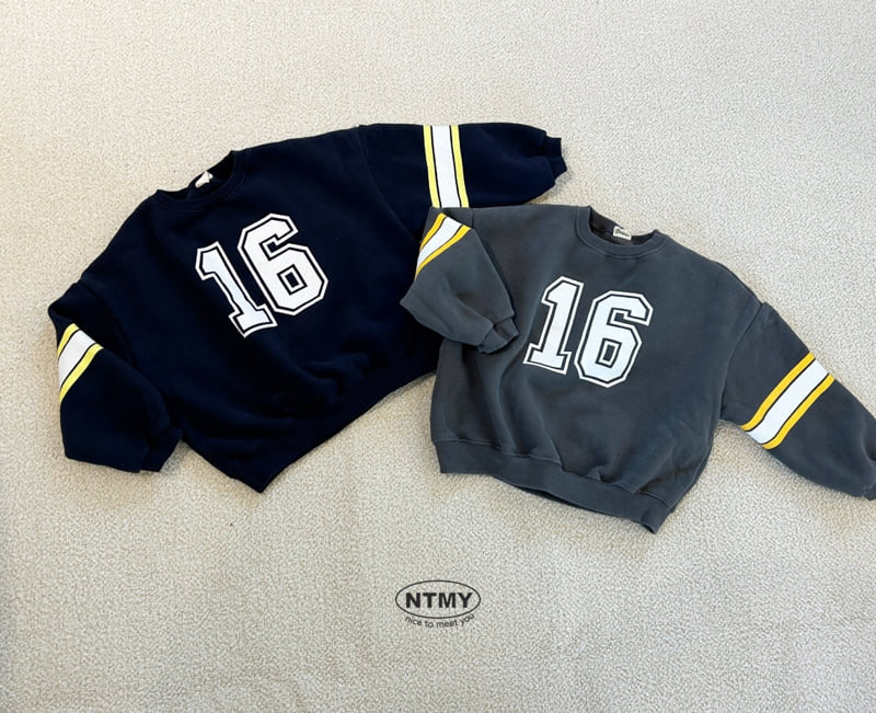 Nice To Meet You - Korean Children Fashion - #kidsshorts - 16 Sixteen Sweatshirt - 8