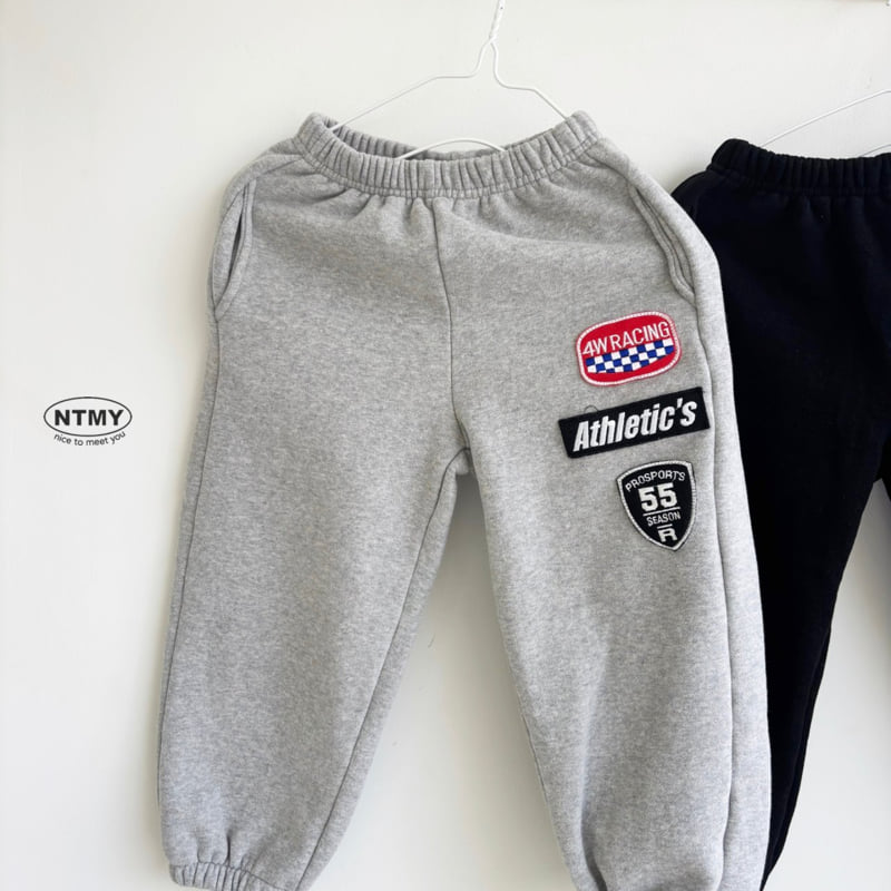 Nice To Meet You - Korean Children Fashion - #fashionkids - Racing Wappen Pants - 4