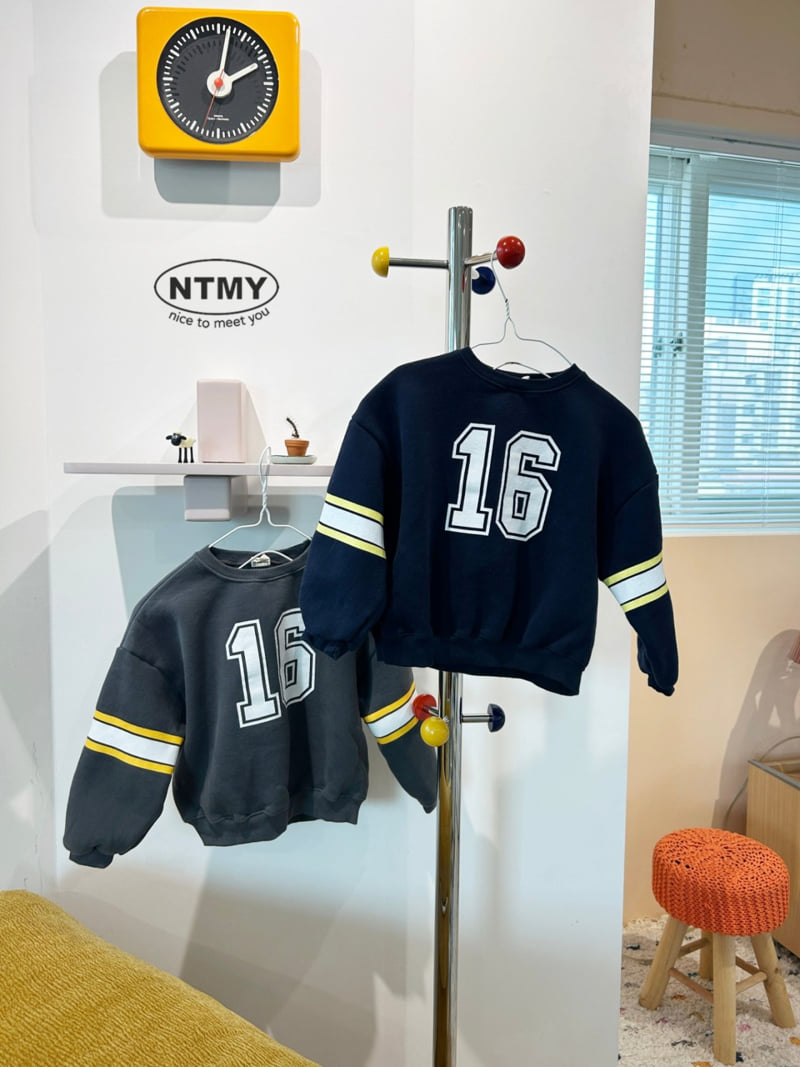 Nice To Meet You - Korean Children Fashion - #kidsstore - 16 Sixteen Sweatshirt - 9