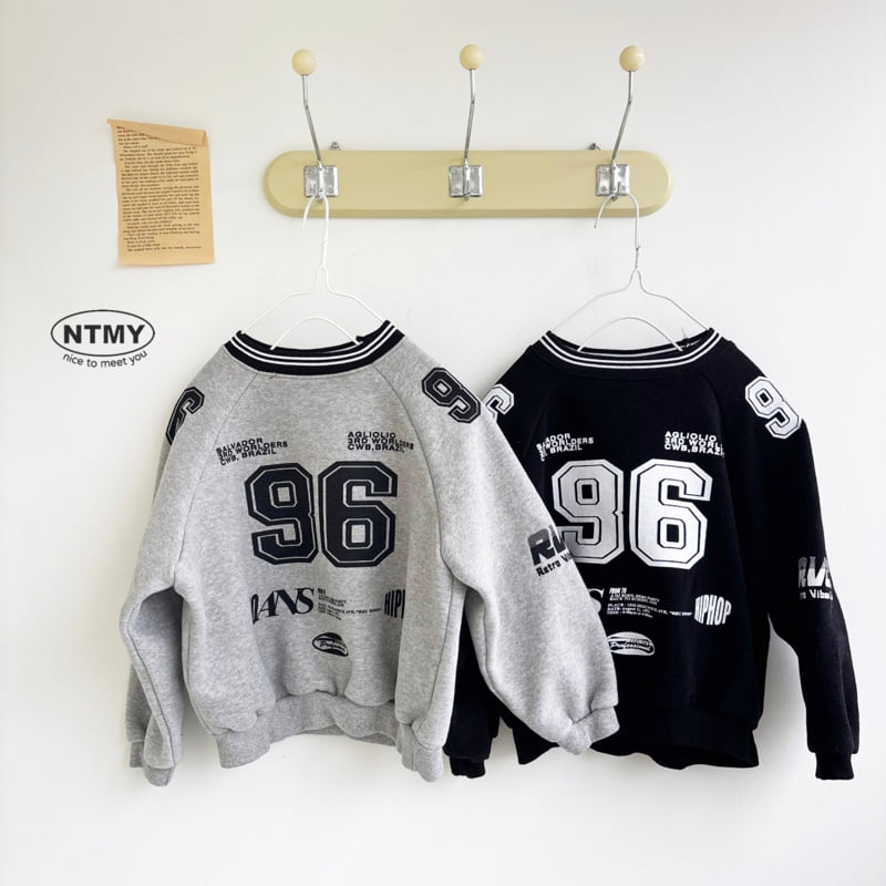 Nice To Meet You - Korean Children Fashion - #kidsstore - Cover Raglan Sweatshirt - 7