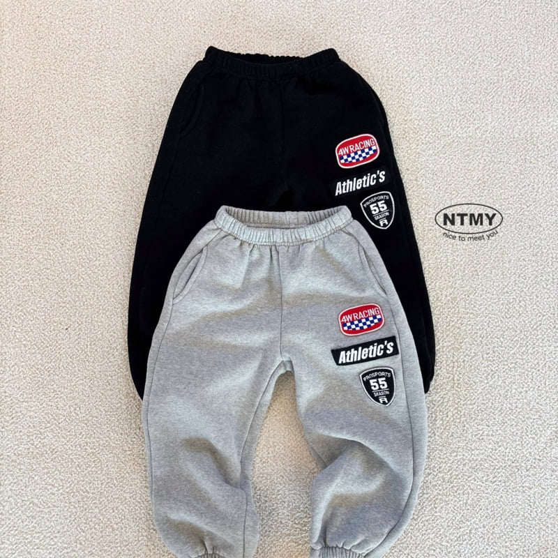 Nice To Meet You - Korean Children Fashion - #kidsstore - Racing Wappen Pants - 5