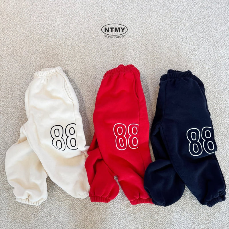Nice To Meet You - Korean Children Fashion - #kidsshorts - 88 Jogger Pants - 4