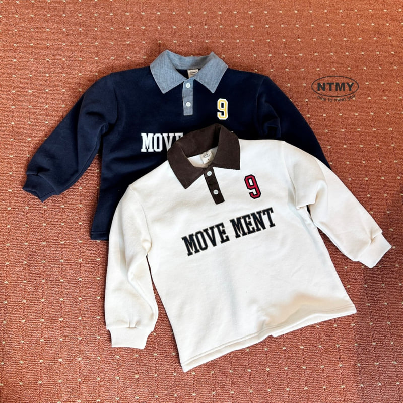 Nice To Meet You - Korean Children Fashion - #kidsstore - Move Collar Sweatshirt - 12