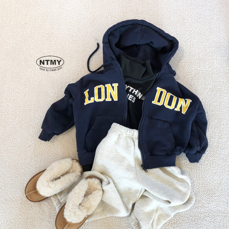 Nice To Meet You - Korean Children Fashion - #kidzfashiontrend - London Hood Zip-up - 5