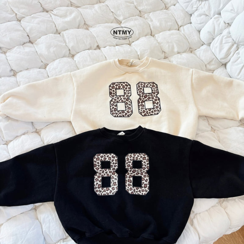 Nice To Meet You - Korean Children Fashion - #kidzfashiontrend - 88 Leopard Sweatshirt - 11