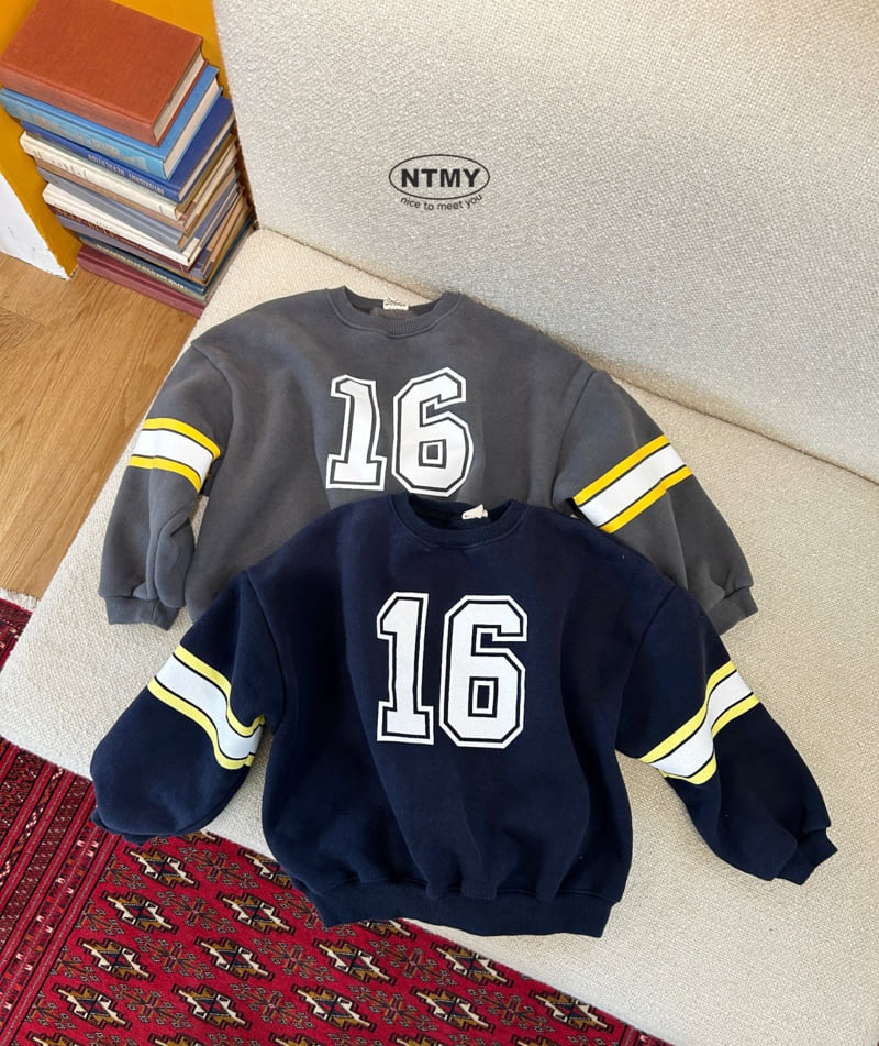Nice To Meet You - Korean Children Fashion - #kidzfashiontrend - 16 Sixteen Sweatshirt - 10