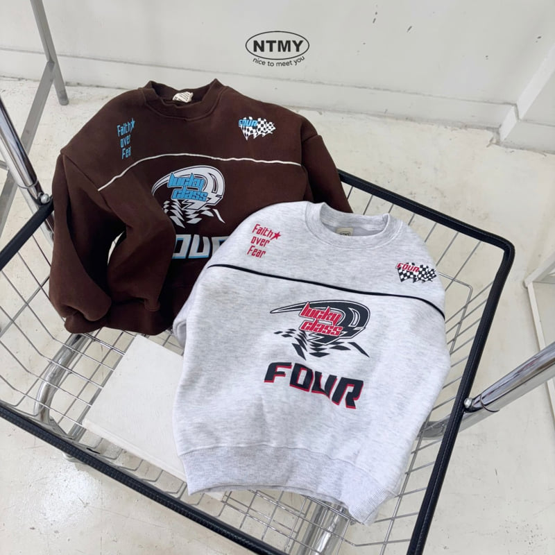 Nice To Meet You - Korean Children Fashion - #kidzfashiontrend - Four Sweatshirt - 12
