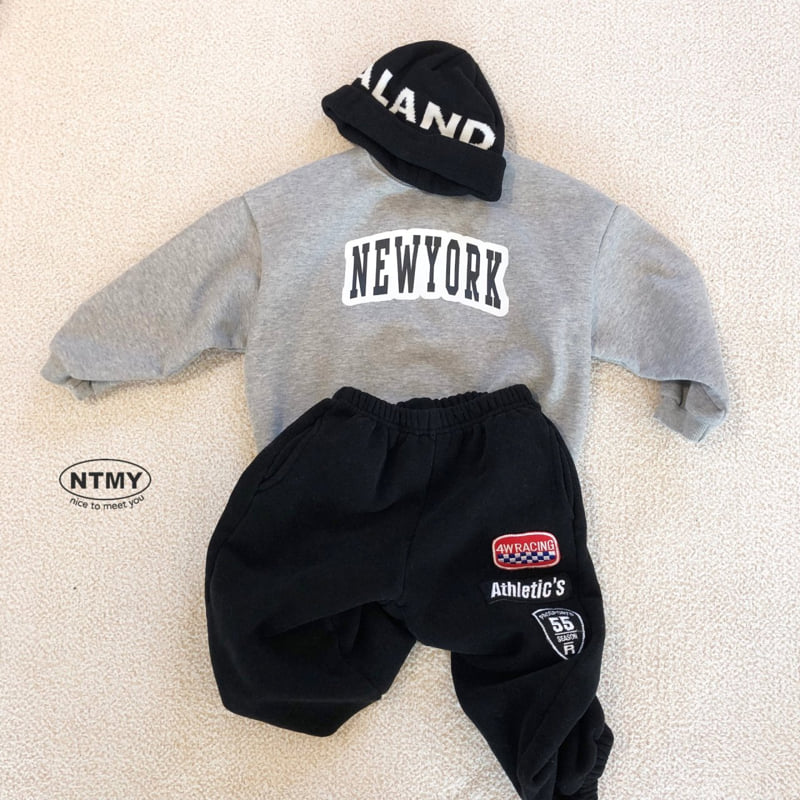 Nice To Meet You - Korean Children Fashion - #littlefashionista - New York Sweatshirt - 6