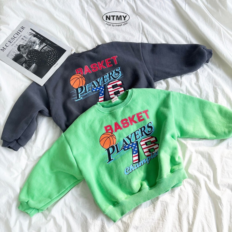 Nice To Meet You - Korean Children Fashion - #littlefashionista - Player Sweatshirt - 11