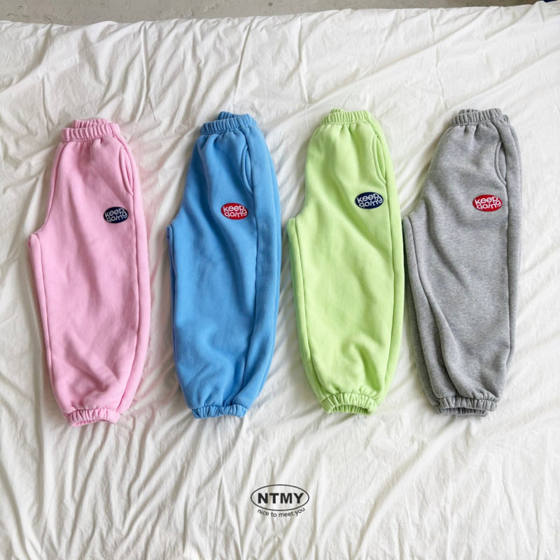 Nice To Meet You - Korean Children Fashion - #littlefashionista - Going Wappen Pants - 5
