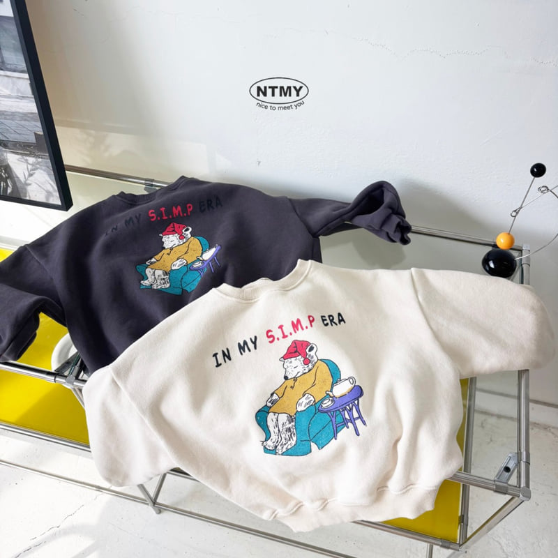 Nice To Meet You - Korean Children Fashion - #littlefashionista - Sleeping Sweatshirt - 3