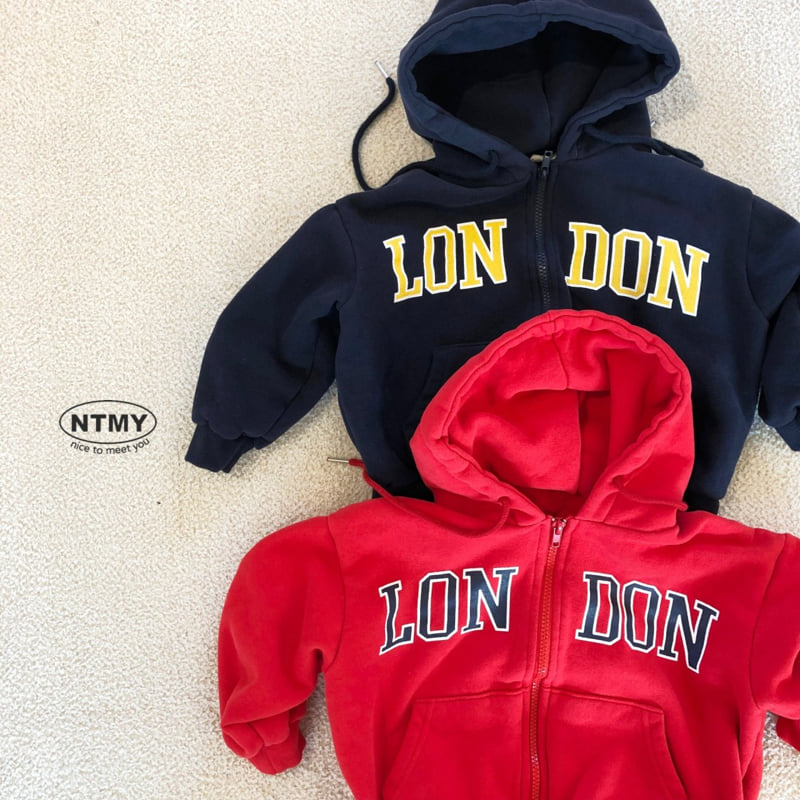 Nice To Meet You - Korean Children Fashion - #magicofchildhood - London Hood Zip-up - 8
