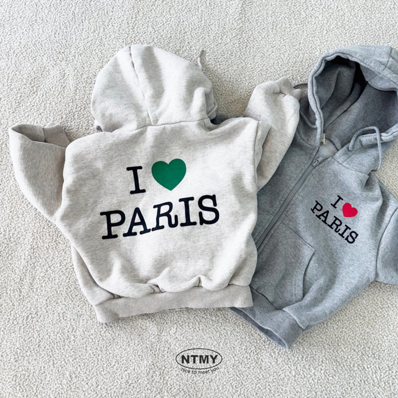 Nice To Meet You - Korean Children Fashion - #magicofchildhood - Paris Hood Zip-up - 5
