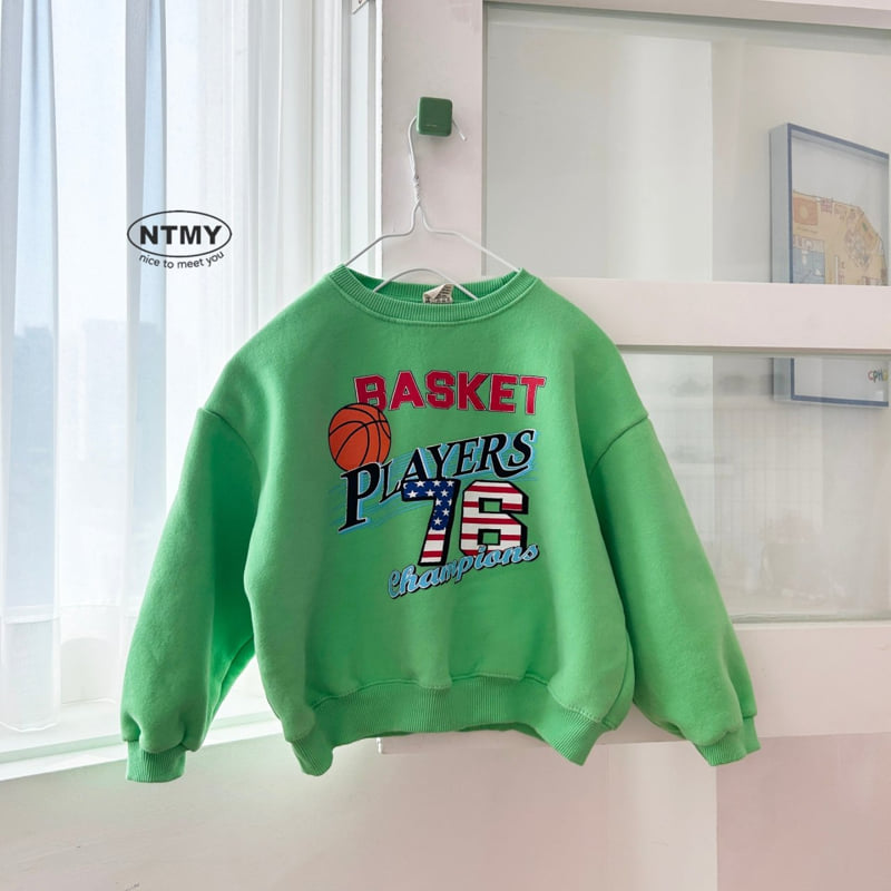 Nice To Meet You - Korean Children Fashion - #magicofchildhood - Player Sweatshirt - 12
