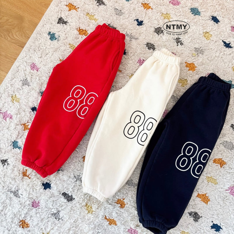 Nice To Meet You - Korean Children Fashion - #magicofchildhood - 88 Jogger Pants - 8
