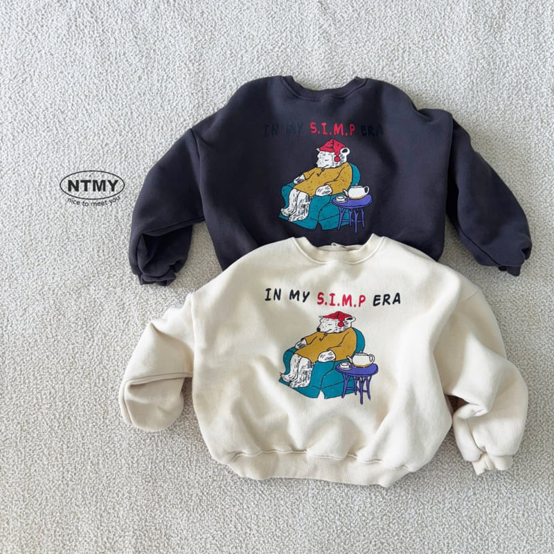 Nice To Meet You - Korean Children Fashion - #littlefashionista - Sleeping Sweatshirt - 4