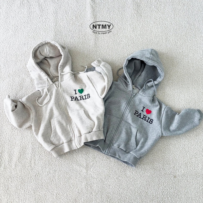 Nice To Meet You - Korean Children Fashion - #minifashionista - Paris Hood Zip-up - 6
