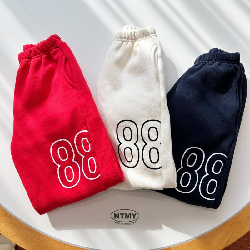 Nice To Meet You - Korean Children Fashion - #minifashionista - 88 Jogger Pants - 9