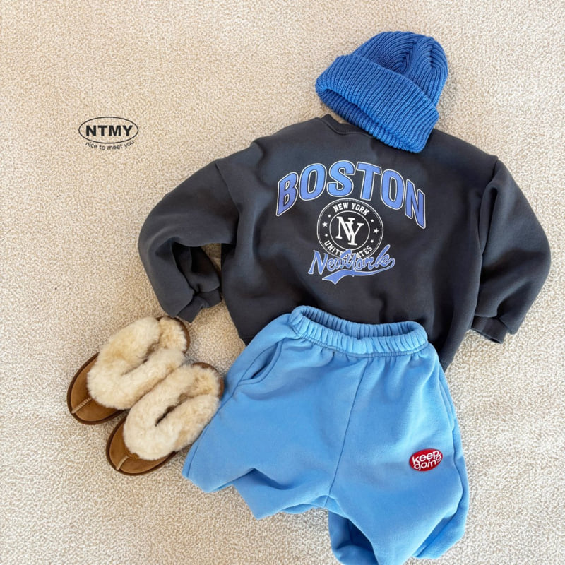 Nice To Meet You - Korean Children Fashion - #prettylittlegirls - Boston Sweatshirt - 5
