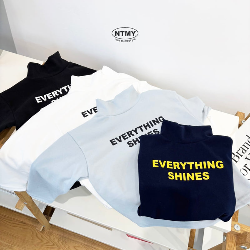 Nice To Meet You - Korean Children Fashion - #minifashionista - Tangtang Turtleneck Tee - 4