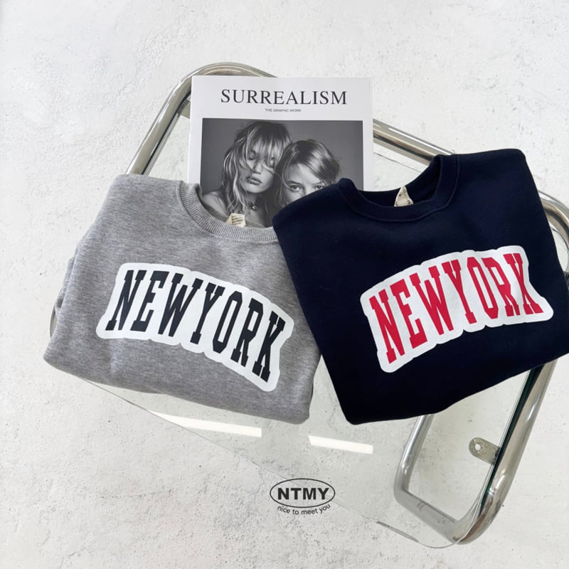 Nice To Meet You - Korean Children Fashion - #prettylittlegirls - New York Sweatshirt - 9