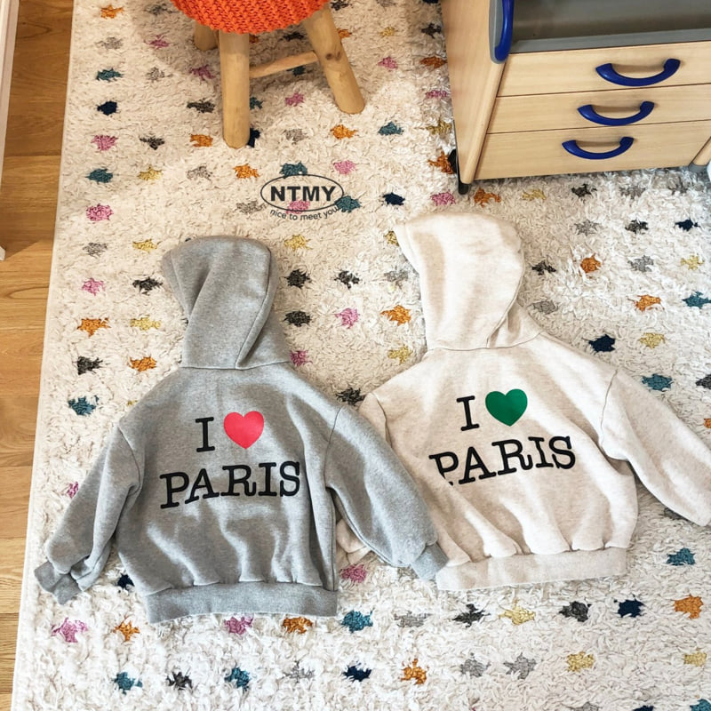 Nice To Meet You - Korean Children Fashion - #prettylittlegirls - Paris Hood Zip-up - 7