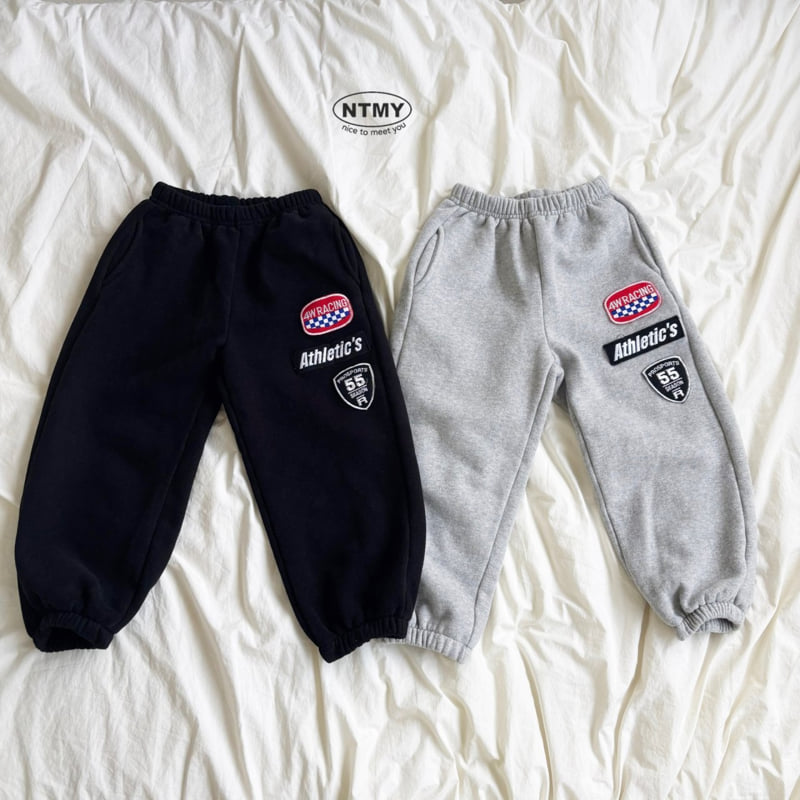 Nice To Meet You - Korean Children Fashion - #prettylittlegirls - Racing Wappen Pants - 11