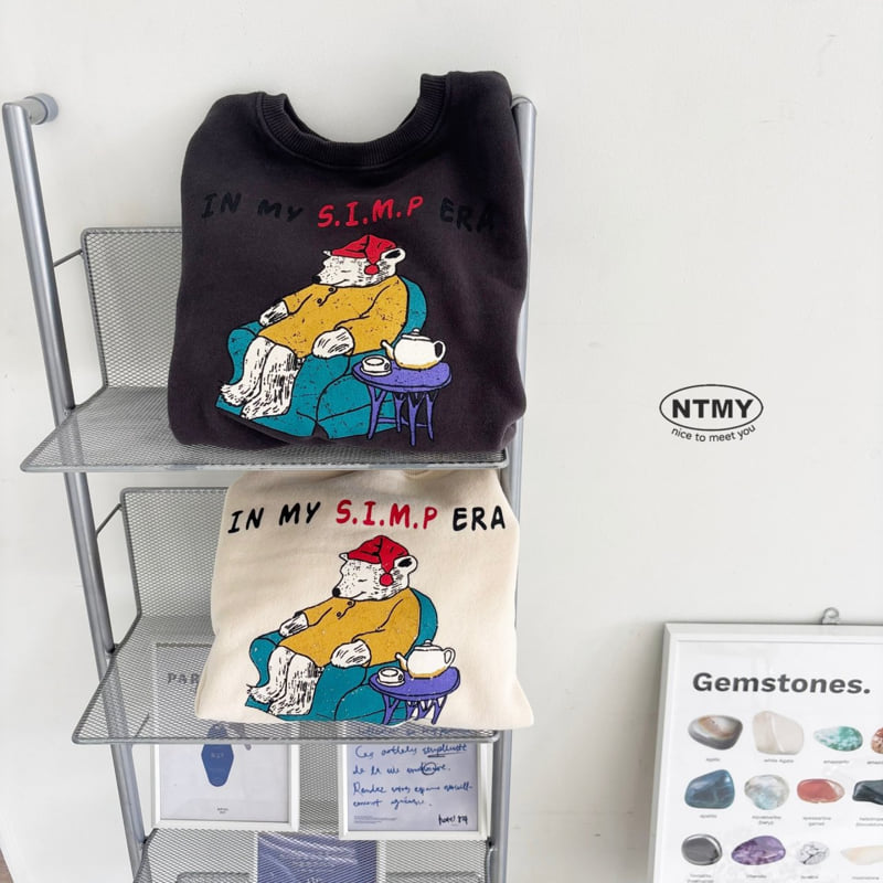 Nice To Meet You - Korean Children Fashion - #prettylittlegirls - Sleeping Sweatshirt - 6