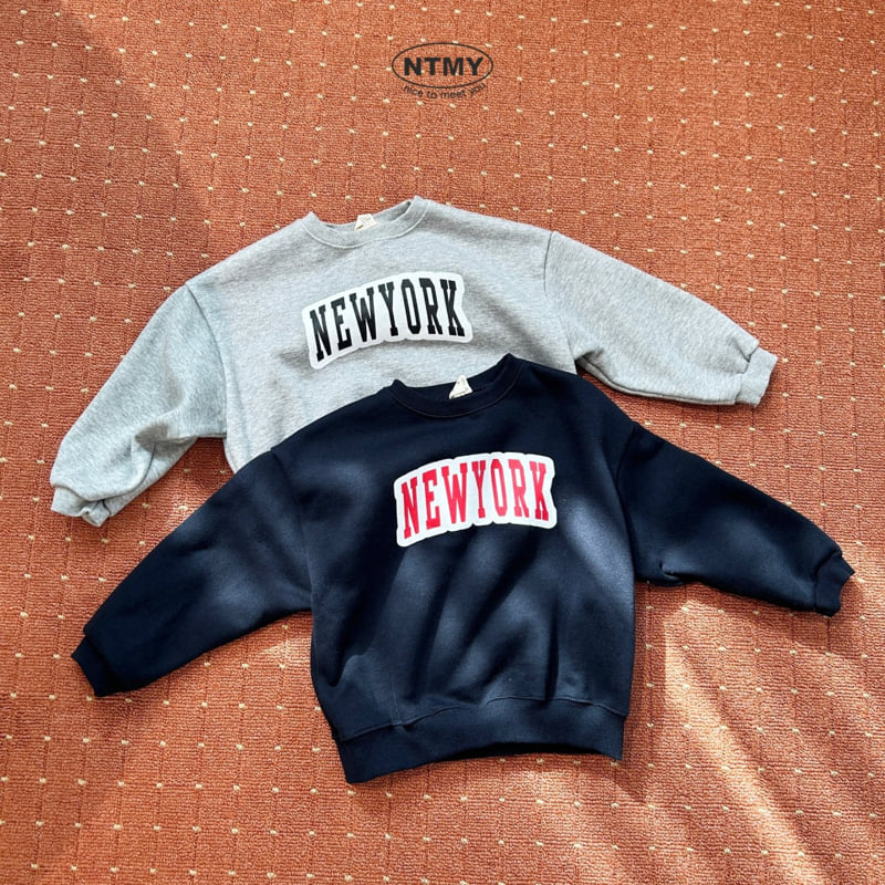 Nice To Meet You - Korean Children Fashion - #stylishchildhood - New York Sweatshirt - 12