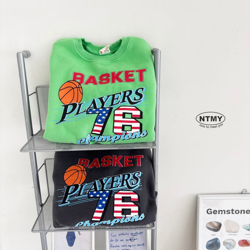 Nice To Meet You - Korean Children Fashion - #stylishchildhood - Player Sweatshirt