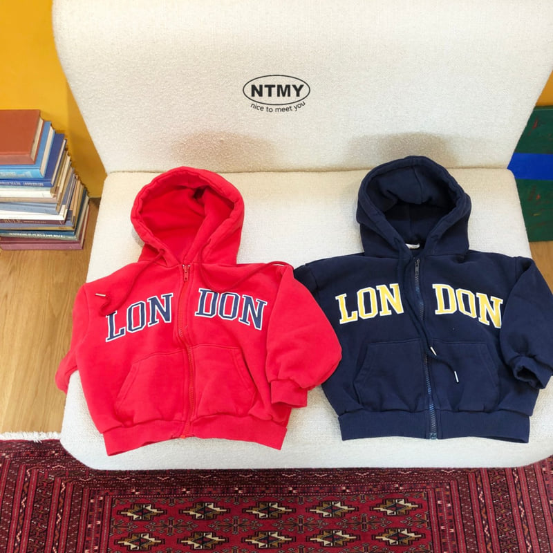 Nice To Meet You - Korean Children Fashion - #todddlerfashion - London Hood Zip-up - 11