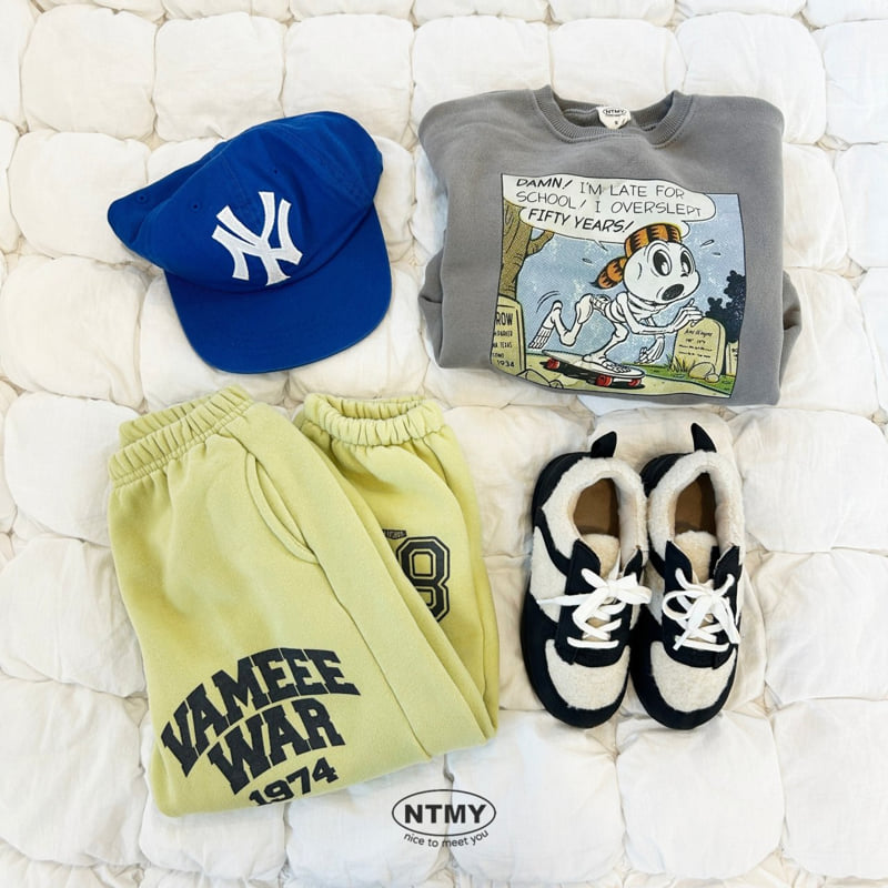 Nice To Meet You - Korean Children Fashion - #todddlerfashion - Skull Sweatshirt - 7