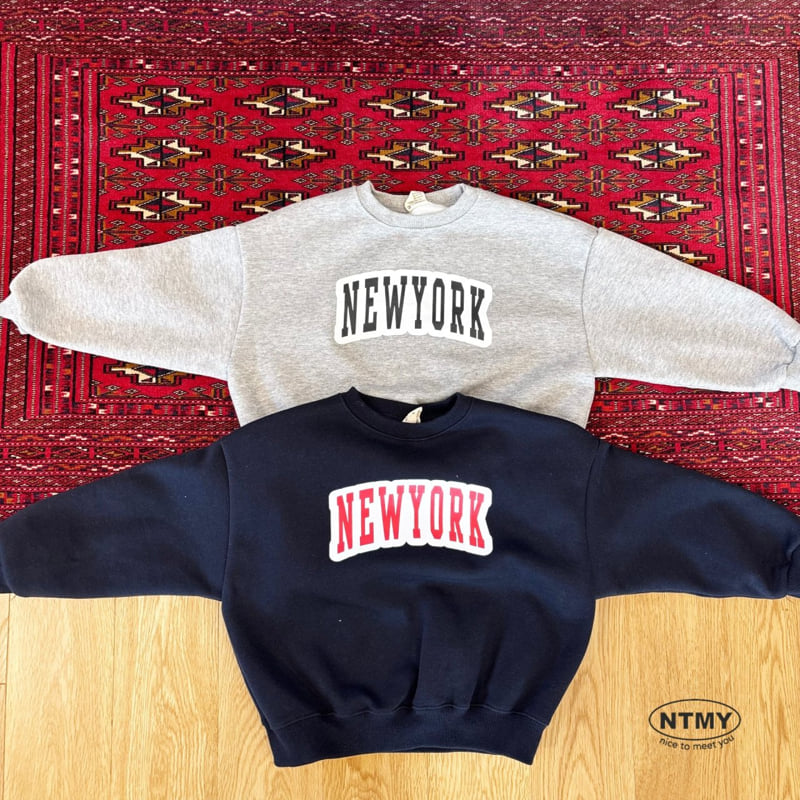 Nice To Meet You - Korean Children Fashion - #toddlerclothing - New York Sweatshirt - 11