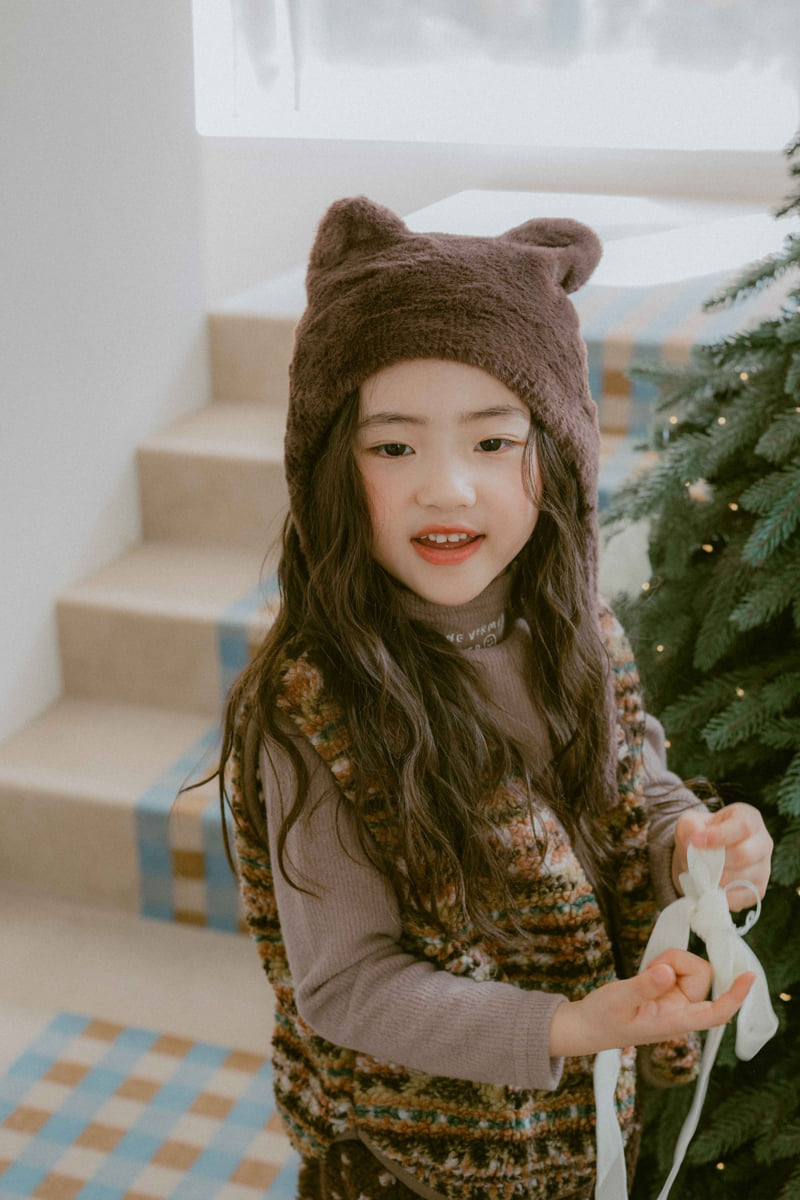 Night Bebe - Korean Baby Fashion - #babyboutique - Milky Half Neck Tee - 6