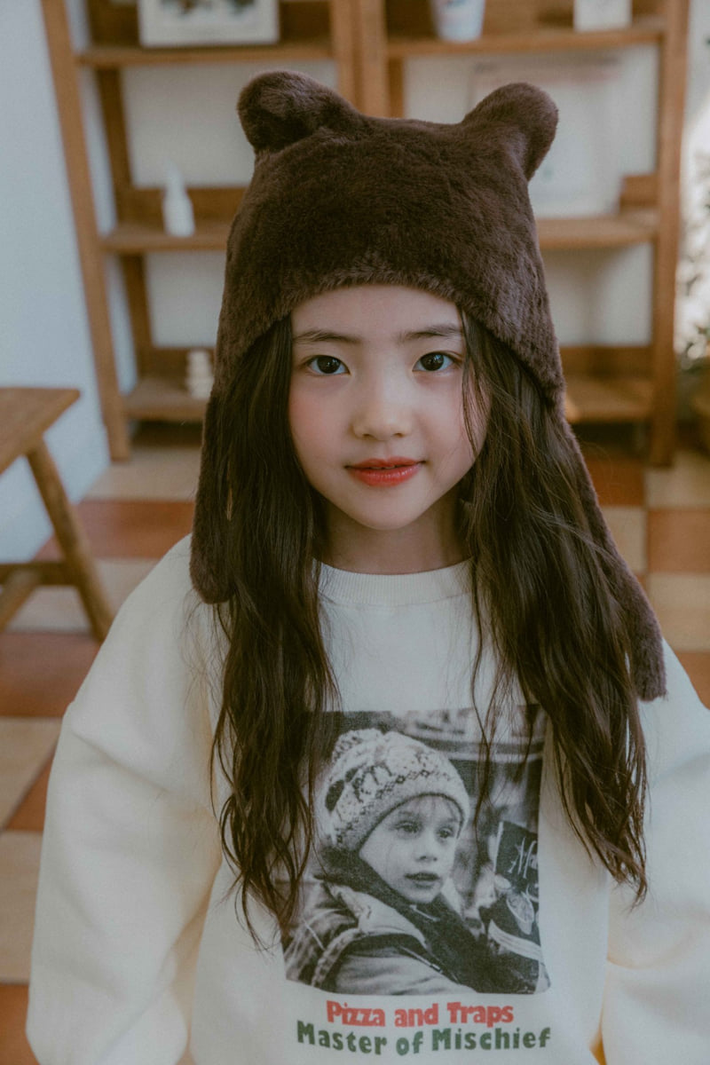 Night Bebe - Korean Baby Fashion - #babyboutique - Pizza Sweatshirt - 2