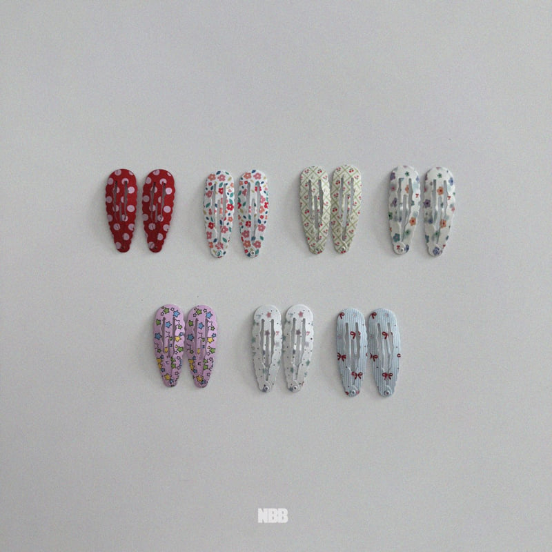 Night Bebe - Korean Baby Fashion - #babyboutique - Retro Days Snap Pin Set