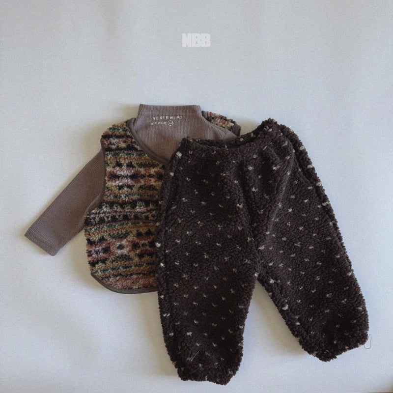 Night Bebe - Korean Baby Fashion - #babyboutiqueclothing - Cushion Jogger Pants - 12