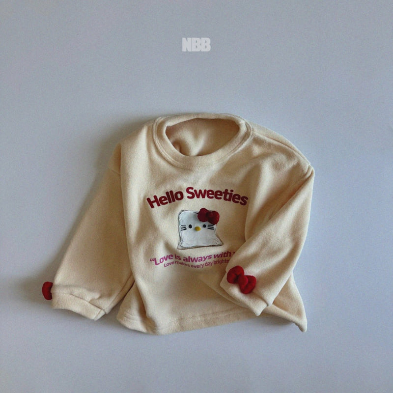 Night Bebe - Korean Baby Fashion - #babyboutiqueclothing - Sweet Ribbon Sweatshirt - 10