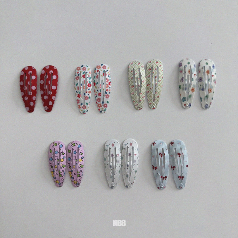 Night Bebe - Korean Baby Fashion - #babyboutiqueclothing - Retro Days Snap Pin Set - 3