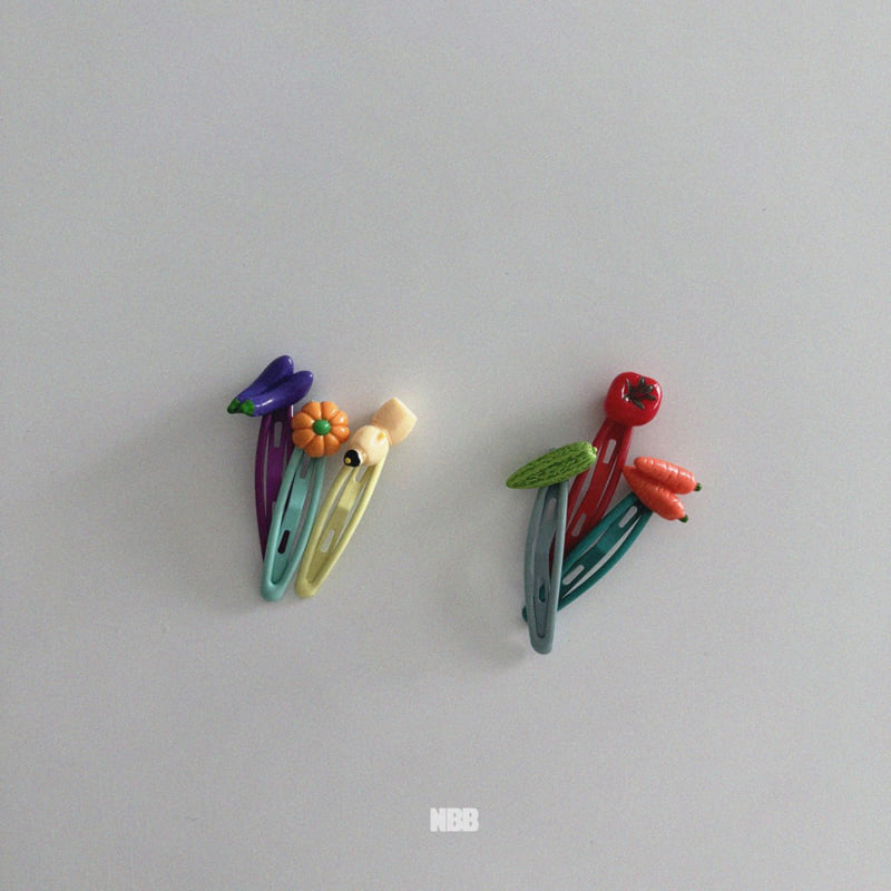 Night Bebe - Korean Baby Fashion - #babyclothing - Vegetable Shop Pin Set