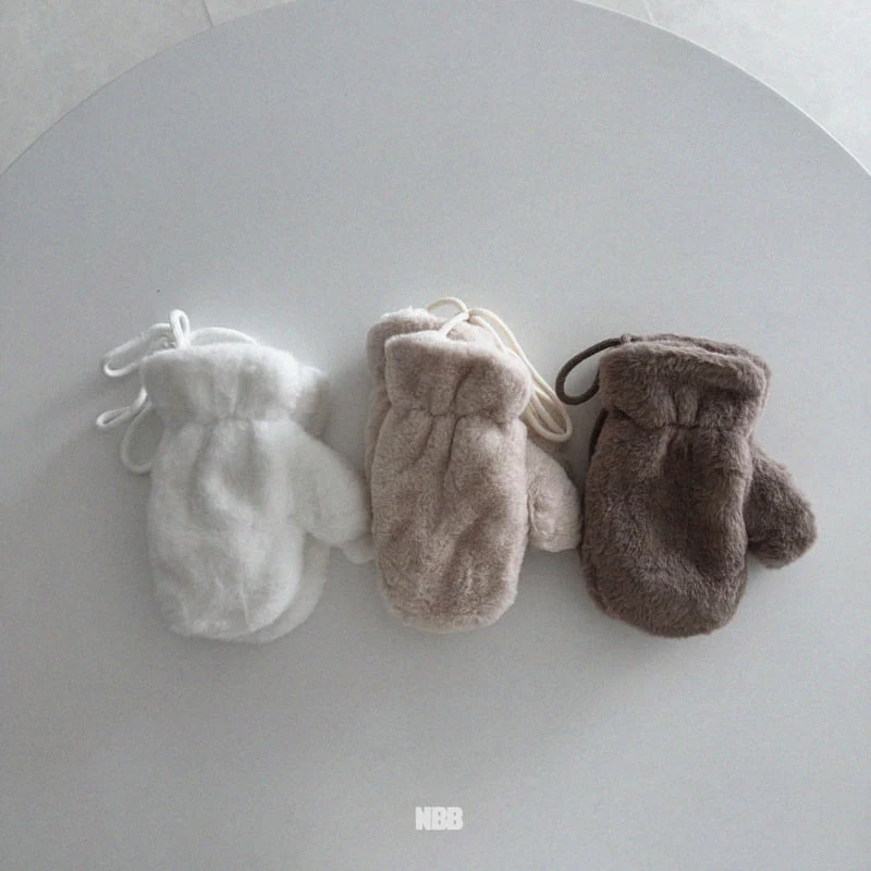 Night Bebe - Korean Baby Fashion - #babyclothing - Winter Fluffy Gloves - 12