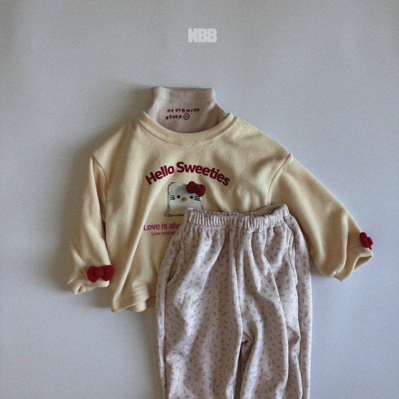 Night Bebe - Korean Baby Fashion - #babyclothing - Sweet Ribbon Sweatshirt - 11