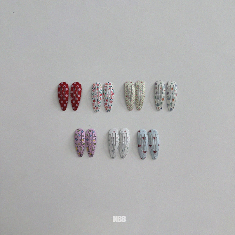 Night Bebe - Korean Baby Fashion - #babyboutiqueclothing - Retro Days Snap Pin Set - 4