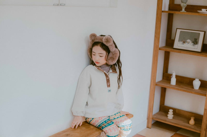 Night Bebe - Korean Baby Fashion - #babyfever - Teddy Ear Puff - 5