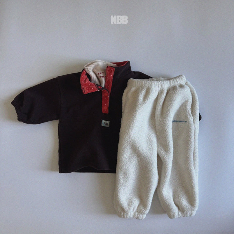 Night Bebe - Korean Baby Fashion - #babyfever - Tutu Button Fleece - 12