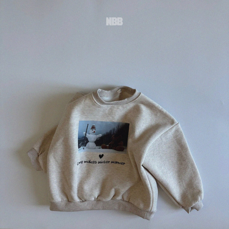 Night Bebe - Korean Baby Fashion - #babyfever - Love Bear Sweatshirt - 10