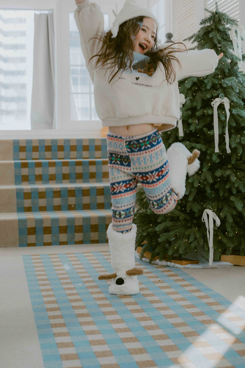 Night Bebe - Korean Baby Fashion - #babyfever - Retro Leggings